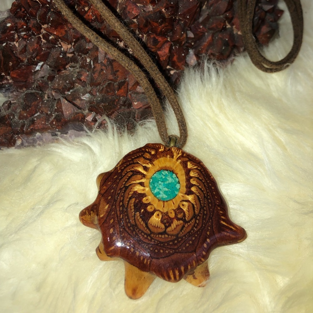 Crushed Turquoise ThirdEye Pinecone 🌲✨
